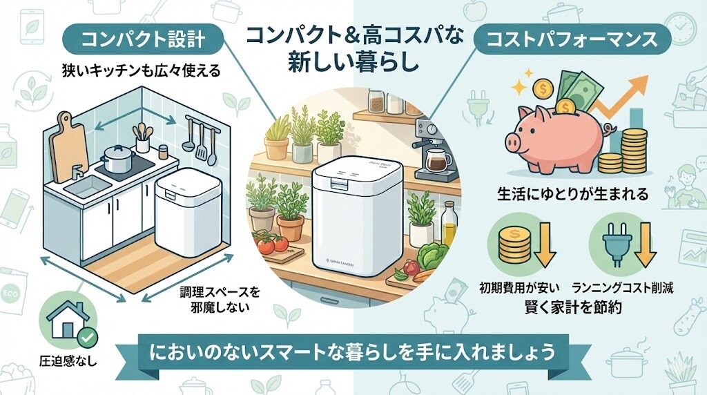 「コンパクトさ」と「コストパフォーマンス」を優先するなら、パリパリキュー