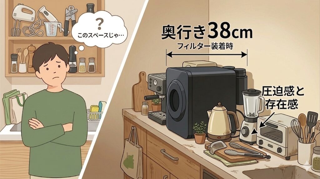 コンパクトサイズの生ごみ処理機が欲しい人