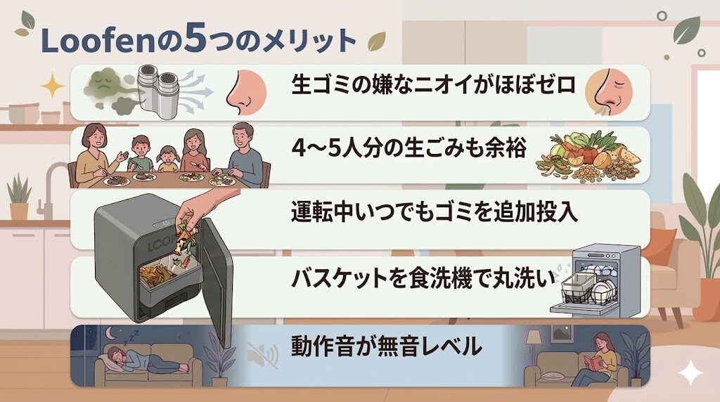 【良い口コミ】ルーフェン 5つのメリット