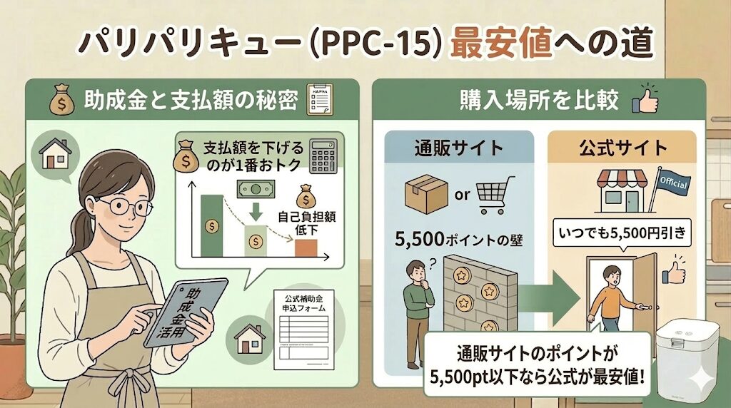 【理由】自己負担の割合が決まっているから、支払額が下がれば負担額も安くなる