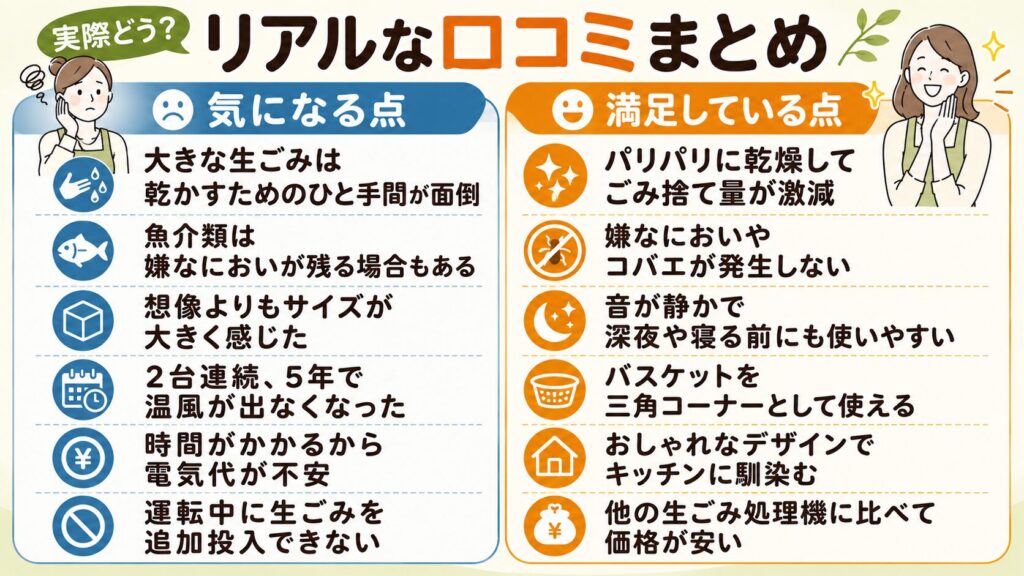 パリパリキューライト(PCL-35)の実際の口コミまとめ