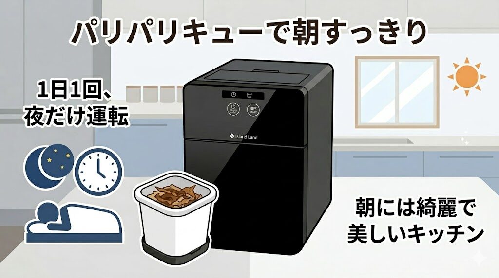 夜にまとめて処理したい人は：パリパリキューアルファ(PPC-51)