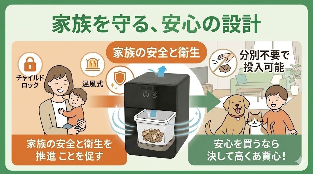 小さな子どもやペットがいる人