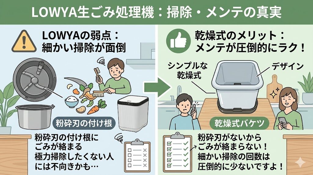 細かい掃除、メンテナンスが苦手な人