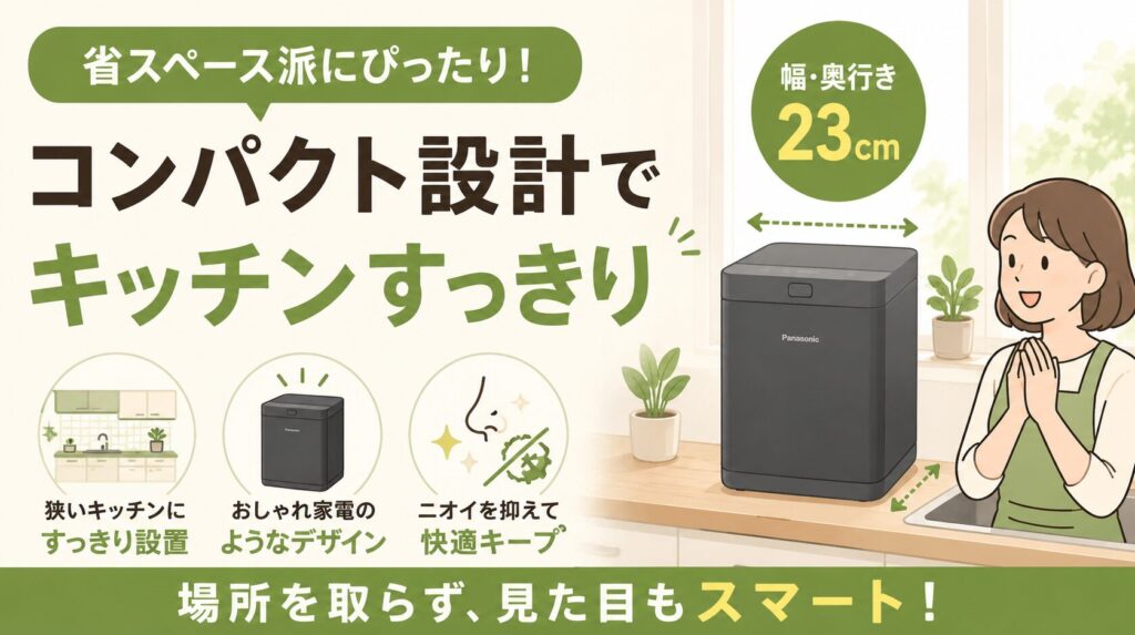 キッチンの省スペースを重視する人