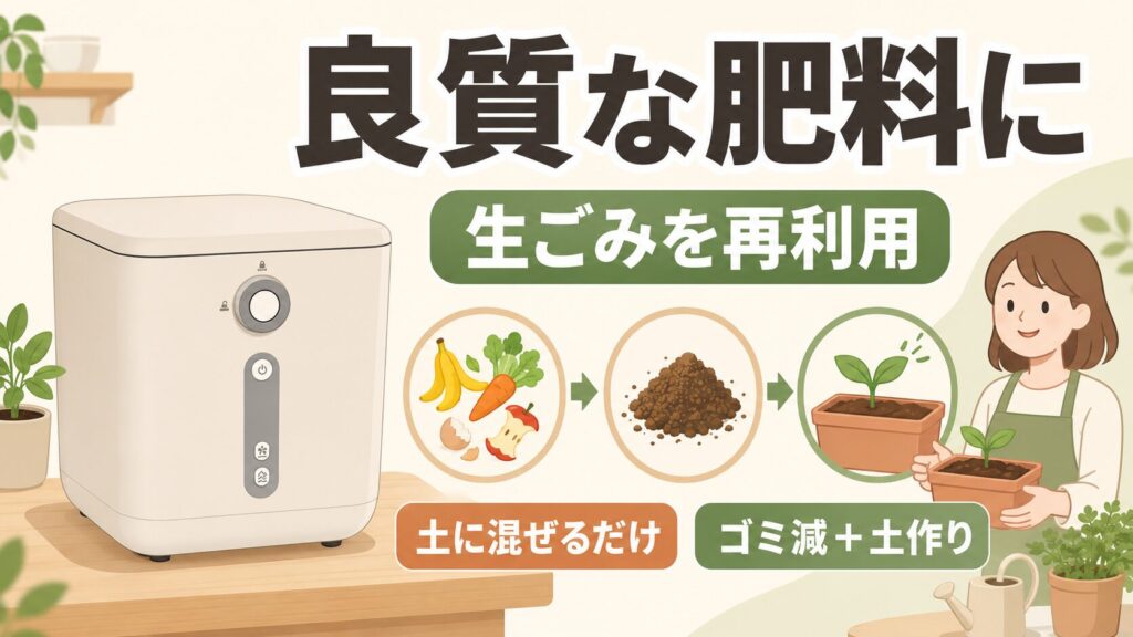 良質な肥料になる