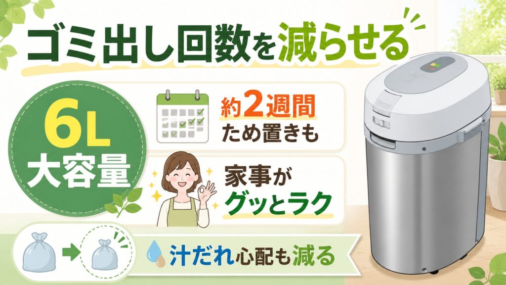 ゴミ出しの回数を減らして、家事をサボりたい人